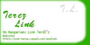 terez link business card